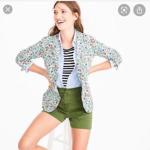 J crew Campbell liberty blazer 00p worn once